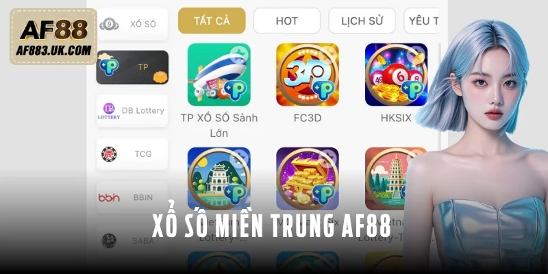 Xổ Số Miền Trung AF88 - Nhận Thưởng Tức Thì Trong 5 Phút